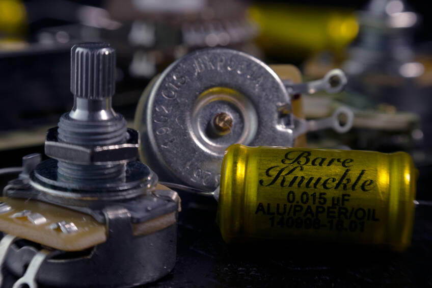 component kit potentiometer capacitor